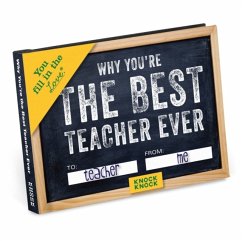 Cover Knock Knock Why You`re the Best Teacher Ever Fill in the Love Journal