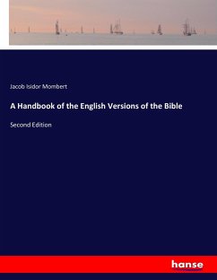 A Handbook of the English Versions of the Bible - Mombert, Jacob Isidor