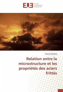 Relation entre la microstructure et les propriétés des aciers frittés - Delarbre, Patrice