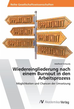 Wiedereingliederung nach einem Burnout in den Arbeitsprozess