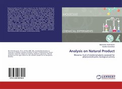 Analysis on Natural Product - Krishnaveni, Marimuthu;Govindhan, Kavitha