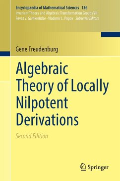 Algebraic Theory of Locally Nilpotent Derivations - Freudenburg, Gene