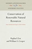 Conservation of Renewable Natural Resources