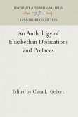 An Anthology of Elizabethan Dedications and Prefaces