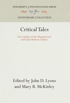 Cover Critical Tales