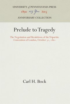 Prelude to Tragedy - Bock, Carl H.