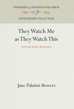 They Watch Me as They Watch This - Bowers, Jane Palatini