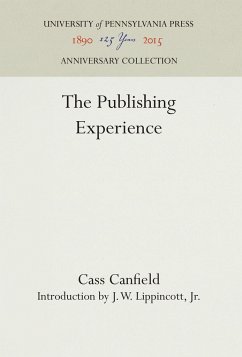 The Publishing Experience - Canfield, Cass