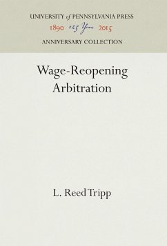 Wage-Reopening Arbitration - Tripp, L. Reed