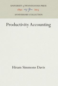 Productivity Accounting - Davis, Hiram Simmons