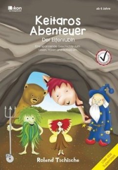 Cover Keitaros Abenteuer - Der Elfenrubin, m. Audio-CD