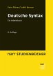 Deutsche Syntax (eBook, PDF) - Bild 1