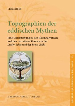 Cover Topographien der eddischen Mythen (eBook, PDF)