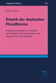 Erwerb der deutschen Pluralflexion (eBook, PDF)
