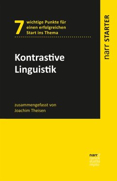 Kontrastive Linguistik (eBook, PDF) - Theisen, Joachim