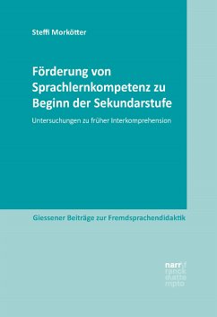 Förderung von Sprachlernkompetenz zu Beginn der Sekundarstufe (eBook, PDF) - Morkötter, Steffi