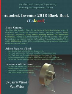 Autodesk Inventor 2018 Black Book (Colored) - Verma, Gaurav; Weber, Matt