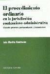 El procedimiento ordinario en la jurisdicción contencioso-administrativa