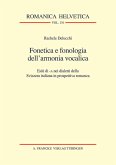 Fonetica e fonologia dell'armonia vocalica (eBook, PDF)