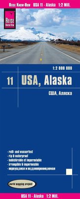 Reise Know-How Landkarte USA, Alaska (1:2.000.000) - Peter Rump, Reise Know-How Verlag