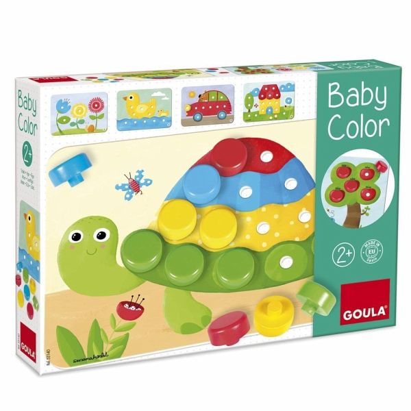Goula D53142 - Baby Color, Lernspiel, Steckspiel - Bei bücher.de immer  portofrei