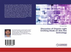 Discussion of Organic Light Emitting Diode on thin film technology - Saikia, Dhrubajyoti