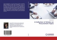 A Collection of Articles on Procurement Topics