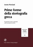 Prime forme della storiografia greca (eBook, PDF)