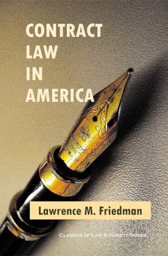 Cover Contract Law in America: A Social and Economic Case Study (eBook, ePUB)
