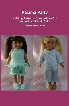 Cover Pajama Party, Knitting Patterns fit American Girl and other 18-Inch Dolls (eBook, ePUB)