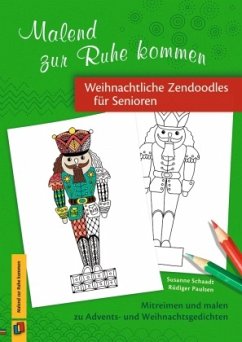 Cover Weihnachtliche Zendoodles für Senioren