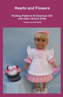 Cover Hearts and Flowers, Knitting Patterns fit American Girl and other 18-Inch Dolls (eBook, ePUB)