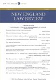New England Law Review: Volume 48, Number 3 - Spring 2014 (eBook, ePUB)