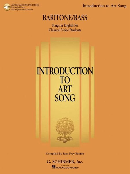 Introduction to Art Song for Baritone/Bass