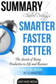 Charles Duhigg's Smarter Faster Better: The Secrets of Being Productive in Life and Business Summary (eBook, ePUB)