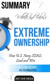Jocko Willink and Leif Babin's Extreme Ownership: How U.S. Navy SEALs Lead and Win   Summary (eBook, ePUB)