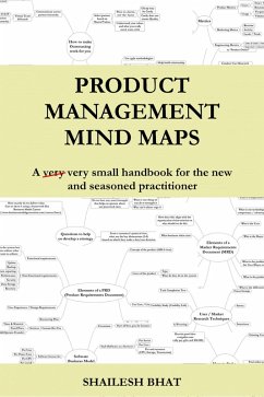 Product Management Mind Maps - A very very small handbook for the new and the seasoned practitioner (eBook, ePUB) - Bhat, Shailesh