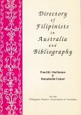 Directory of Filipinists in Australia and Bibliography (eBook, ePUB) Directory of Filipinists in Australia and Bibliography (eBook, ePUB)