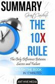 Grant Cardone's The 10X Rule: The Only Difference Between Success and Failure   Summary (eBook, ePUB)