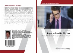 Supervision für Richter - Riegler, Franz