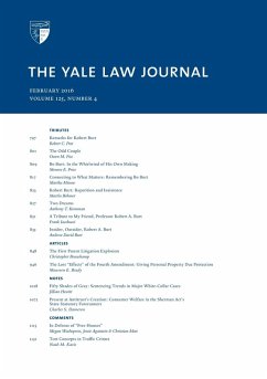 Cover Yale Law Journal: Volume 125, Number 4 - February 2016 (eBook, ePUB)