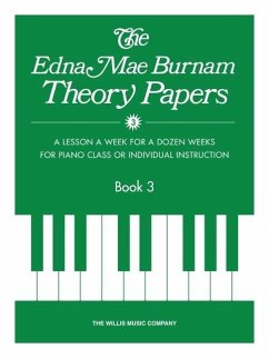 Theory Papers Book 3: Later Elementary Level - Burnam, Edna Mae