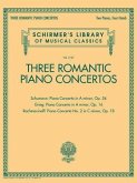 3 ROMANTIC PIANO CONCERTOS SCH