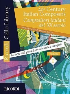 20th Century Italian Composers, Vol. 1: Cello and Piano