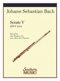 Sonata No, 5 in E Minor: Flute