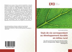 Style de vie correspondant au développement durable en milieu rural - Randriamifidisoa, Nanà