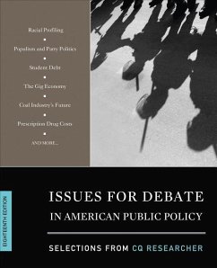 Issues for Debate in American Public Policy: Selections from CQ Researcher - Herausgeber: Sage Publications
