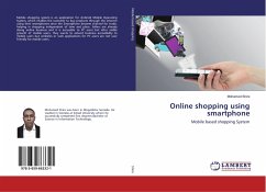 Online shopping using smartphone