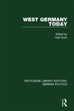 West Germany Today (Rle: German Politics)