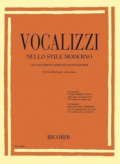 Vocalises in the Modern Style [Vocalizzi Nello Stile Moderno]: High Voice